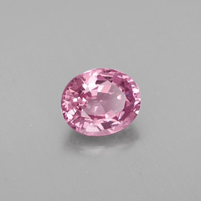 0.84 ct Pink Spinel Stone, Natural Spinel in Oval Facet Shape for Sale