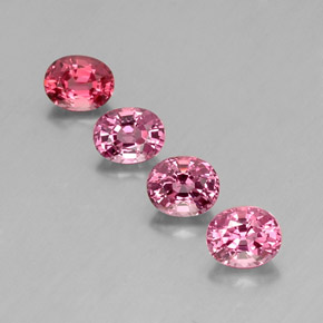 3.50 ct Pink Spinel Gemstone, Spinel Gem in Oval Facet Shape for Sale.