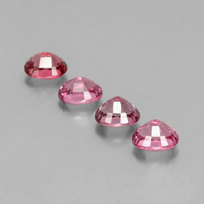 Spinel Gemstone in 6.1 x 5 mm Size for Sale, Spinel Stone in Multi Pink Color
