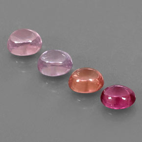 2.21 ct Multicolor Spinel Gemstone, Spinel Gem in Oval Cabochon Shape for Sale.