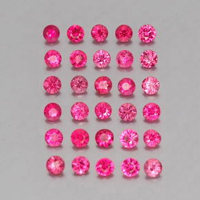 2.66 ct Red Spinel Stone, Natural Spinel in Diamond-Cut Shape for Sale