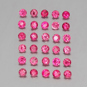 2.81 ct Red Spinel Stone, Natural Spinel in Diamond-Cut Shape for Sale