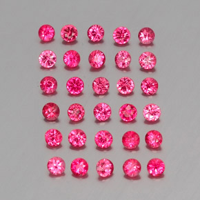 2.76 ct Red Spinel Stone, Natural Spinel in Diamond-Cut Shape for Sale