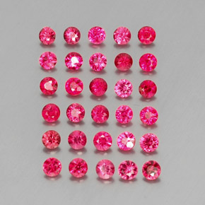 2.65 ct Red Spinel Stone, Natural Spinel in Diamond-Cut Shape for Sale
