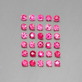 2.59 ct Red Spinel Gemstone, Spinel Gem in Diamond-Cut Shape for Sale.