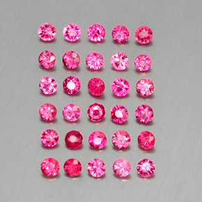 2.59 ct Red Spinel Stone, Natural Spinel in Diamond-Cut Shape for Sale