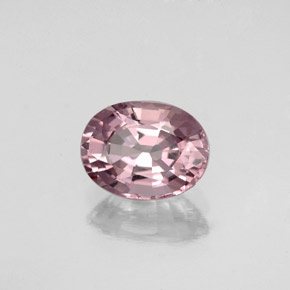 1.62 ct Pink Spinel Stone, Natural Spinel in Oval Facet Shape for Sale