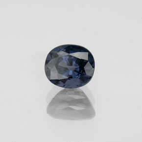 1.06 ct Blue Spinel Stone, Natural Spinel in Oval Facet Shape for Sale