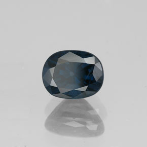 1.13 ct Blue Spinel Stone, Natural Spinel in Oval Facet Shape for Sale