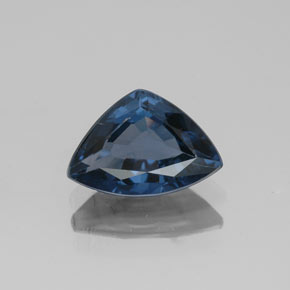 1.39 ct Blue Spinel Gemstone, Spinel Gem in Trillion Facet Shape for Sale.