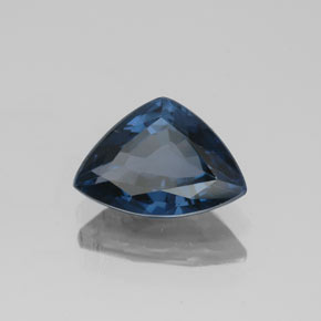 1.39 ct Blue Spinel Stone, Natural Spinel in Trillion Facet Shape for Sale