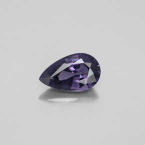 1.36 ct Blue Spinel Gemstone, Spinel Gem in Pear Facet Shape for Sale.
