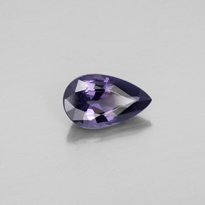 1.36 ct Blue Spinel Stone, Natural Spinel in Pear Facet Shape for Sale