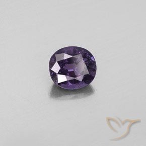 1.10 ct Violet Spinel Stone, Natural Spinel in Oval Facet Shape for Sale