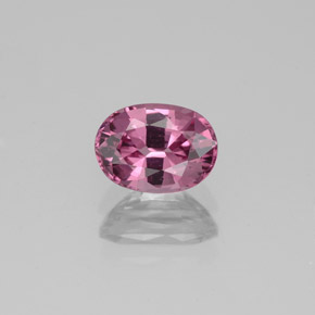 Розовато-пурпурный Шпинель Камень - 1.2ct Фасетный Овал (ID: 349384)
