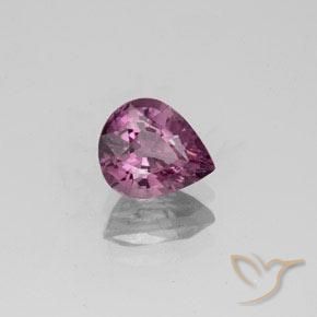 1.09 ct Purple Spinel Stone, Natural Spinel in Pear Facet Shape for Sale