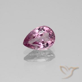 1.06ct Natural Light Purple Spinel, Pear Shape, VVS-VS