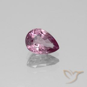 1.06 ct Purple Spinel Stone, Natural Spinel in Pear Facet Shape for Sale