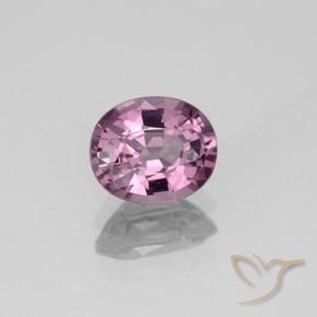 1.42 ct Purple Spinel Stone, Natural Spinel in Oval Facet Shape for Sale