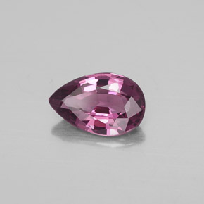 1.26 ct Pink Spinel Stone, Natural Spinel in Pear Facet Shape for Sale