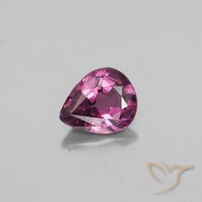 1.03ct Natural Medium-Dark Purple Spinel, Pear Shape, VS