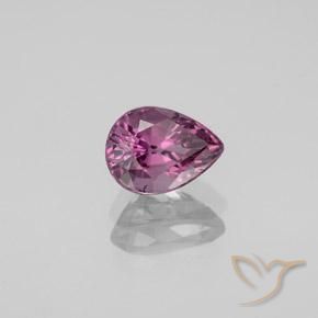 1.06 ct Purple Spinel Stone, Natural Spinel in Pear Facet Shape for Sale
