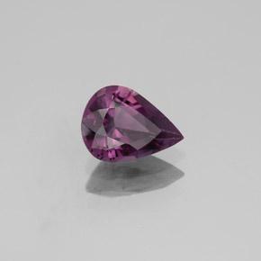 1.07 ct Purple Spinel Stone, Natural Spinel in Pear Facet Shape for Sale