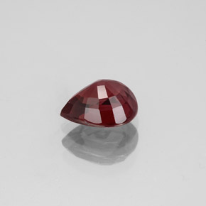 Spinel Gemstone in 7.5 x 6.3 mm Size for Sale, Spinel Stone in Brownish Red Color