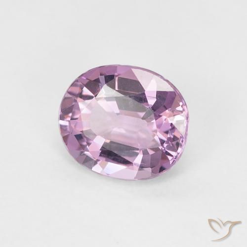 1.04 ct Purple Spinel Stone, Natural Spinel in Oval Facet Shape for Sale
