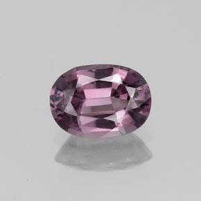 Tono rojo frambuesa Espinela Gema - 1ct Forma ovalada (ID: 349476)