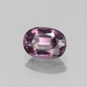 1.02 ct Purple Spinel Stone, Natural Spinel in Oval Facet Shape for Sale