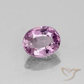 1.39 ct Purple Spinel Stone, Natural Spinel in Oval Facet Shape for Sale