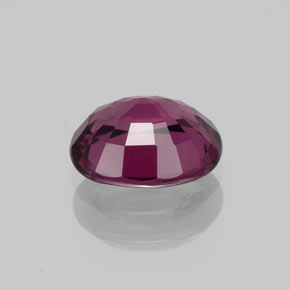 Spinel Gemstone in 7.3 x 6.1 mm Size for Sale, Spinel Stone in Purple Rose Color