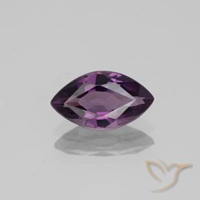 1.32ct Natural Púrpura uva espinela, Marquesa, VVS-VS, Photo A