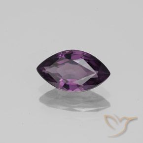 1.32 ct Purple Spinel Stone, Natural Spinel in Marquise Facet Shape for Sale