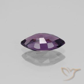 Spinel Gemstone in 9.7 x 5.6 mm Size for Sale, Spinel Stone in Grape Purple Color