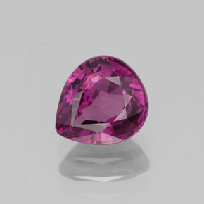 1.17 ct Pink Spinel Gemstone, Spinel Gem in Pear Facet Shape for Sale.