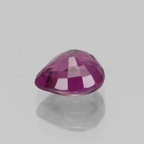 Spinel Gemstone in 6.8 x 6.1 mm Size for Sale, Spinel Stone in Purple Rose Color