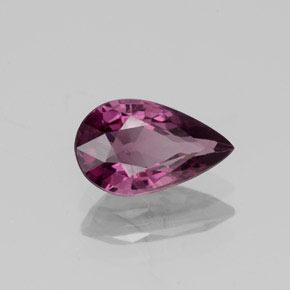 1.27 ct Purple Spinel Gemstone, Spinel Gem in Pear Facet Shape for Sale.