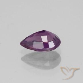 Spinel Gemstone in 7.8 x 5.4 mm Size for Sale, Spinel Stone in Pinkish Grape Color