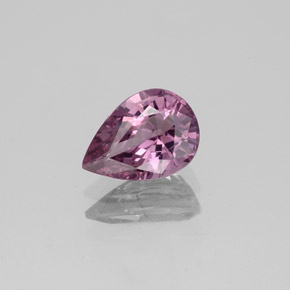 1.33 ct Pink Spinel Gemstone, Spinel Gem in Pear Facet Shape for Sale.