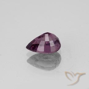 Spinel Gemstone in 7.6 x 5.5 mm Size for Sale, Spinel Stone in Wine Purple Color