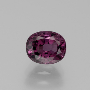 1.19 ct Purple Spinel Gemstone, Spinel Gem in Oval Facet Shape for Sale.