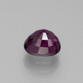 Spinel Gemstone in 6.4 x 5.3 mm Size for Sale, Spinel Stone in Pinkish Purple Color