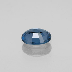 Spinel Gemstone in 6.8 x 5.5 mm Size for Sale, Spinel Stone in Deep Greenish Blue Color