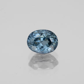 1.20 ct Blue Spinel Gemstone, Spinel Gem in Oval Facet Shape for Sale.