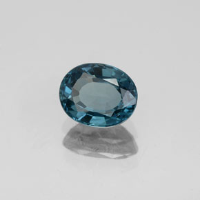 1.37 ct Blue Spinel Stone, Natural Spinel in Oval Facet Shape for Sale