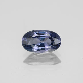 1.28 ct Blue Spinel Gemstone, Spinel Gem in Oval Facet Shape for Sale.