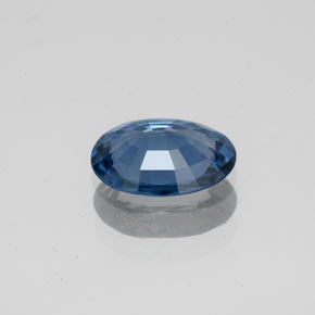 Spinel Gemstone in 8.6 x 6.6 mm Size for Sale, Spinel Stone in Greenish Blue Color