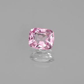 0.73 ct Pink Spinel Stone, Natural Spinel in Cushion-Cut Shape for Sale